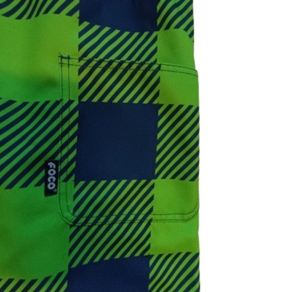 FOCO Seattle Seahawks plaid bib overalls Size: L - Picture 7 of 12